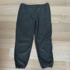 lululemon athletica dark olive joggers